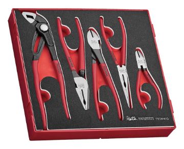 Picture of Teng Tools Plier Set Vinyl Grip Q FOAM2 5 Pieces - TED441Q
