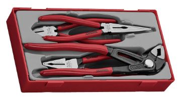 Picture of Teng Tools Plier Set Vinyl Grip Q TT1 4 Pieces - TT440Q