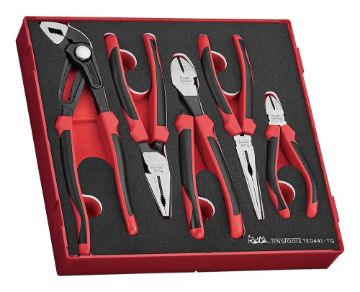 Picture of Teng Tools Plier Set TPR Grip Q FOAM2 5 Pieces - TED441-TQ