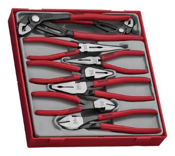 Picture of Teng Tools Plier Set Vinyl Grip Q TT2 8 Pieces - TTD441Q