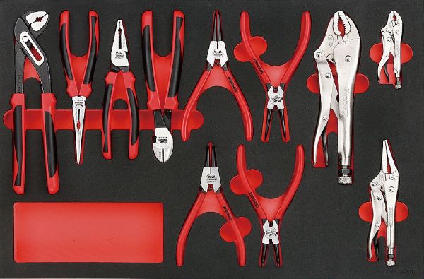 Picture of Teng Tools Plier Set FOAM4X4 11 Pieces - TTEMB11