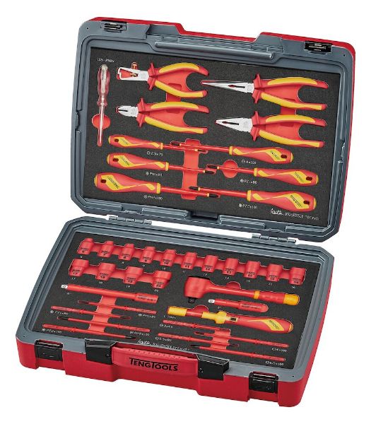 Picture of Teng Tools MECCA PRO TC-6 FOAM Electrician Tool Kit 39 Pieces - TC-6TE06