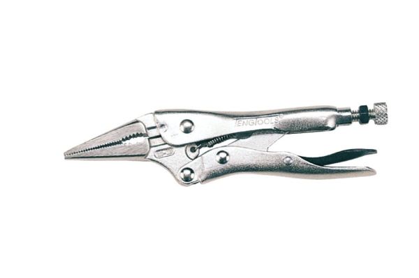 Picture of Teng Tools Long Nose Power Grip Plier 125mm - 404-4