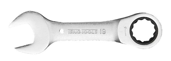 Picture of Teng Tools Stubby Ratcheting Combination Spanner Metric RS 19mm - 6005M19RS