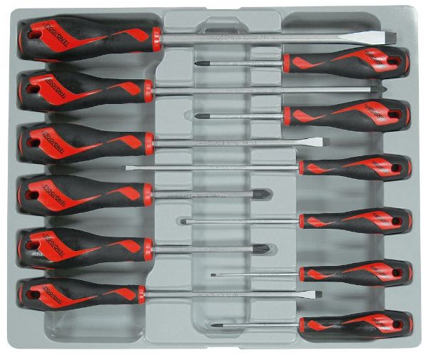 Picture of Teng Tools Screwdriver Set Mixed 12 Pieces - MD912N