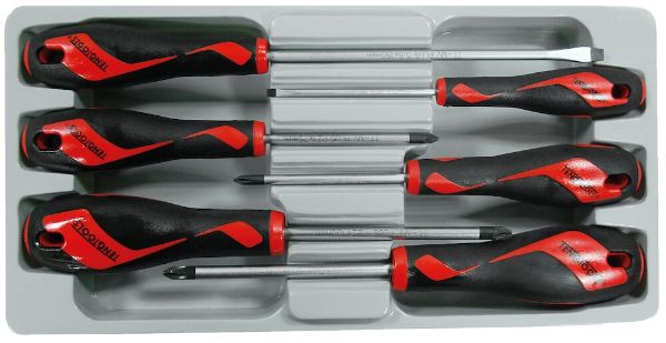 Picture of Teng Tools Screwdriver Set Mixed 6 Pieces - MD906N