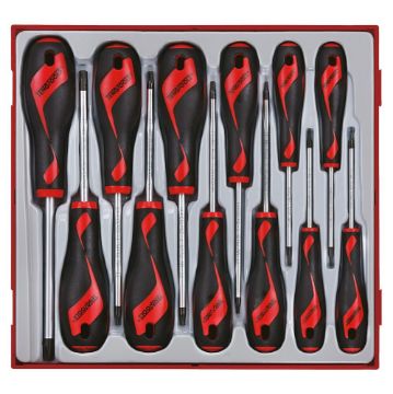 Picture of Teng Tools Screwdriver Set TX TT2 12 Pieces - TTD912TXN