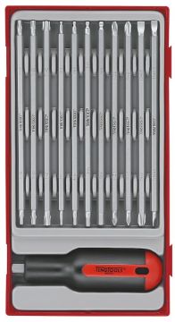 Picture of Teng Tools Screwdriver Blade Set Mixed TT1 12 Pieces - TTMD12D