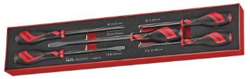 Picture of Teng Tools Power Through Screwdriver Set FOAMX4 5 Pieces - TEXMDTN