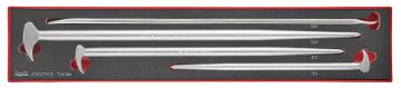 Picture of Teng Tools Pry Bar Set Roll/Heel FOAMX4 4 Pieces - TEXPB4