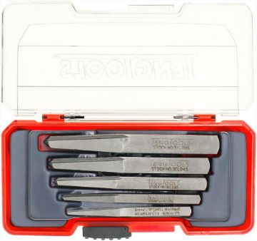 Picture of Teng Tools Screw Extractor Set With Belt Clip 5 Pieces - TJSE05S