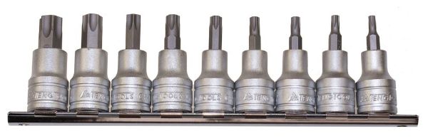 Picture of Teng Tools 3/8" TPX Bit Socket Clip Rail Set 9 Pieces - M3813TPX
