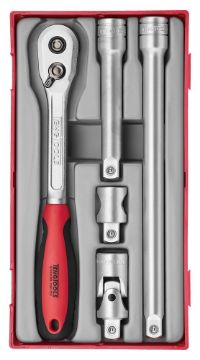 Picture of Teng Tools 1/2" Ratchet & Accessories Set TT1 5 Pieces - TT1205