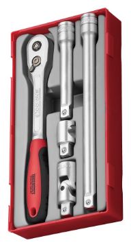 Picture of Teng Tools 1/2" Ratchet & Accessories Set TT1 5 Pieces - TT1205