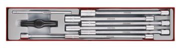 Picture of Teng Tools 3/8" Long T Bar Socket Set TTX4 9 Pieces - TTXTB09