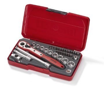 Picture of Teng Tools 3/8" Socket Set 6 pt 34 Pieces - T3834