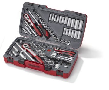 Picture of Teng Tools MECCA PRO 1/4", 3/8" & 1/2" Socket Set mm/AF 111 Pieces - TM111