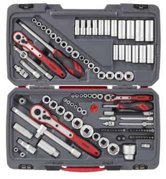 Picture of Teng Tools MECCA PRO 1/4", 3/8" & 1/2" Socket Set mm/AF 111 Pieces - TM111