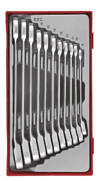 Picture of Teng Tools Ratcheting Combination Spanner Set R TT1 11 Pieces - TT6511R