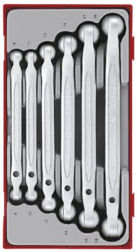 Picture of Teng Tools Double Flex Wrench Set TT1 6 Pieces - TT6506