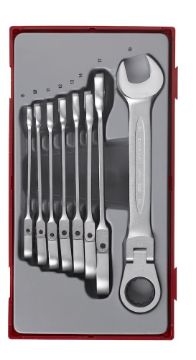 Picture of Teng Tools Ratcheting Combination Spanner Set RF TT1 8 Pieces - TT6508RF