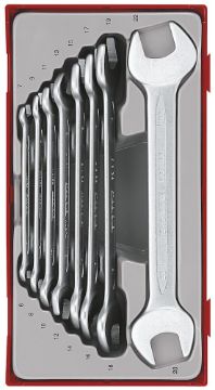 Picture of Teng Tools Double Open Ended Spanner Set TT1 8 Pieces - TT6208