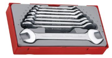 Picture of Teng Tools Double Open Ended Spanner Set TT1 8 Pieces - TT6208