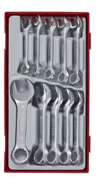 Picture of Teng Tools Stubby Combination Spanner Set TT1 10 Pieces - TT6010M