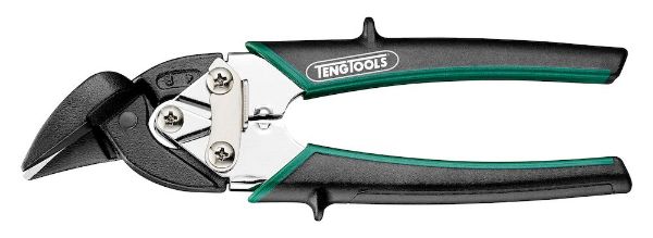 Picture of Teng Tools Compact tin snip straight/right cut Cr-Mo 182mm - 493-7N