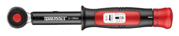 Picture of Teng Tools 1/4" Torque Wrench Plus 3 - 15Nm - 1492P015