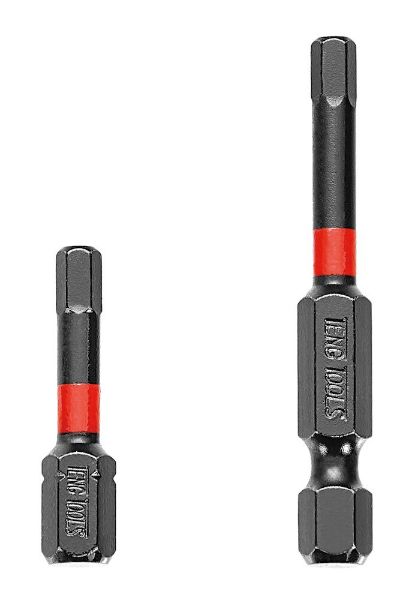 Picture of Teng Tools 1/4" 50mm Hex Impact Bits