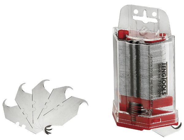 Picture of Teng Tools Replacement Hook Blades Utility Knife 100 pcs - 710-100H