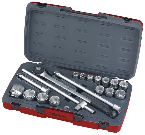 Picture of Teng Tools MECCA PRO 3/4" Socket Set 6 pt 18 Pieces - T3418-6