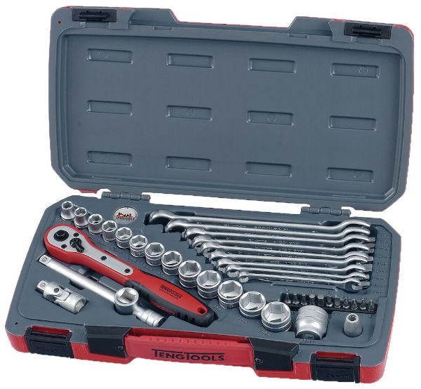 Picture of Teng Tools MECCA PRO 3/8" Socket & Tool Set 39 Pieces - T3840