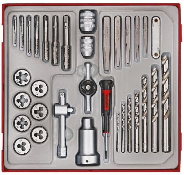 Picture of Teng Tools Tap and Die Set TT2 34 Pieces - TTDTD34