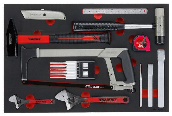 Picture of Teng Tools General Tool Set FOAM4X4 17 Pieces - TTEPS12