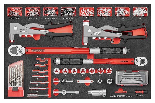 Picture of Teng Tools General service tool set 219 pieces - TTEX219