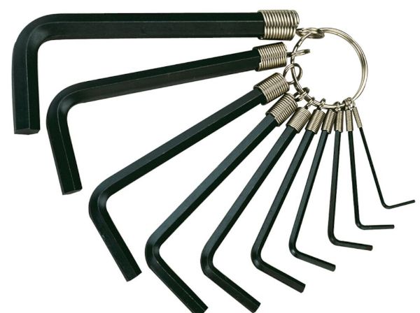 Picture of Teng Tools Hex Key Set AF 10 Pieces - 1424