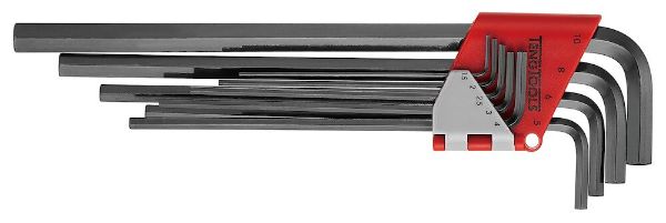 Picture of Teng Tools Extra Long Hex Key Set 9 Pieces - 1479MMRL