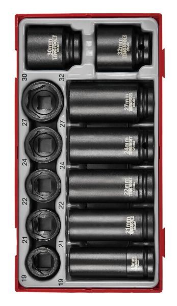 Picture of Teng Tools 1/2" Impact Socket Set DIN TT1 14 Pieces - TT9212
