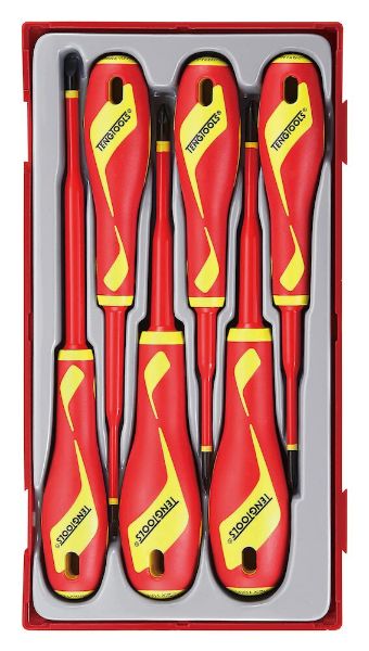 Picture of Teng Tools Insulated Screwdriver Set Mixed TT1 6 Pieces - TTV706N