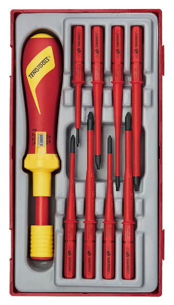 Picture of Teng Tools Insulated Torque Screwdriver Set TT1 9 Pieces - TTVSD09