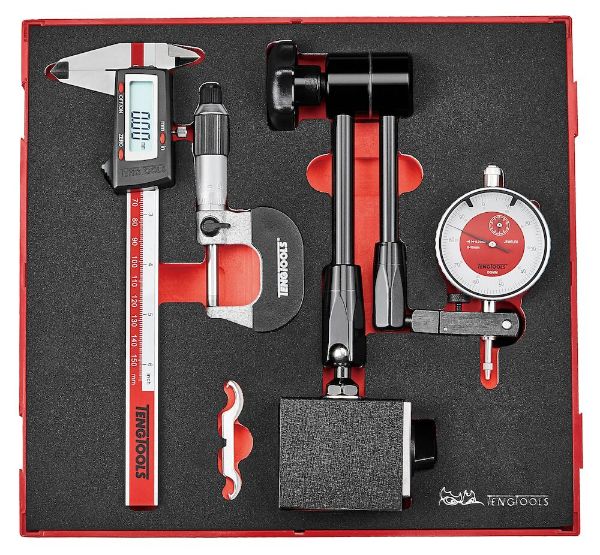 Picture of Teng Tools Measuring Tool Set FOAM2 3 Pieces - TEDIMM