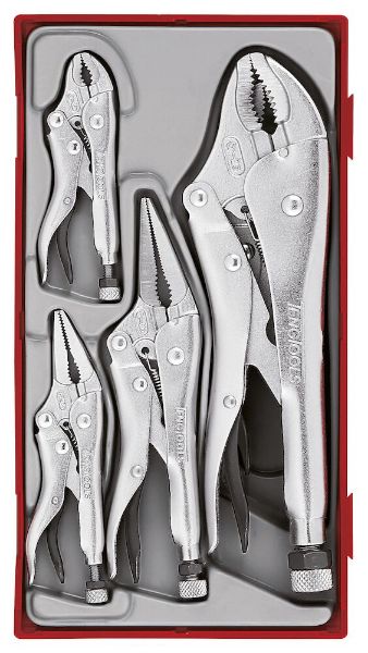 Picture of Teng Tools Power Grip Plier Set TT1 5 Pieces - TTVG05