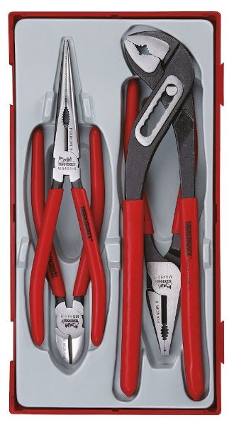 Picture of Teng Tools Plier Set Vinyl Grip TT1 4 Pieces - TT440