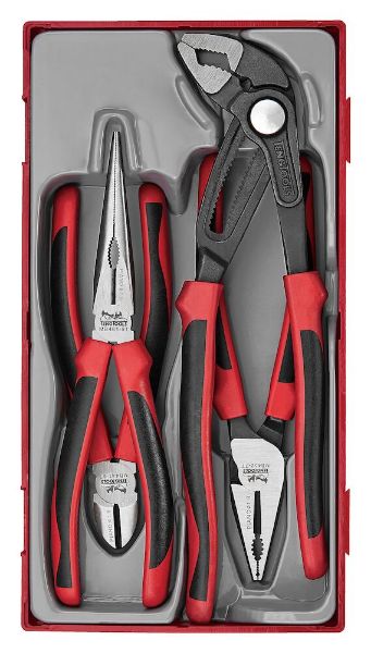 Picture of Teng Tools Plier Set TPR Grip Q TT1 4 Pieces - TT440-TQ