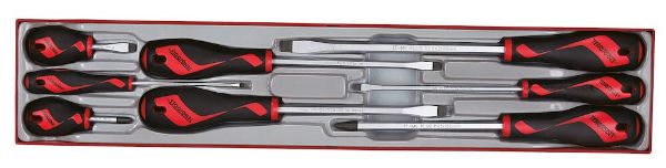 Picture of Teng Tools Screwdriver Set Flat & PH TTX4 8 Pieces - TTX918N