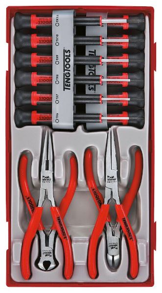 Picture of Teng Tools Mini Pliers & Screwdriver Set TT1 16 Pieces - TTMI16