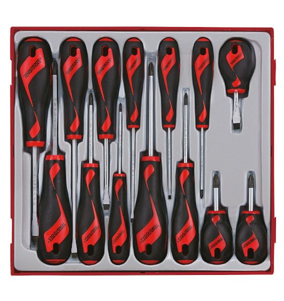 Picture of Teng Tools Screwdriver Set Mixed TT2 14 Pieces - TTD914N