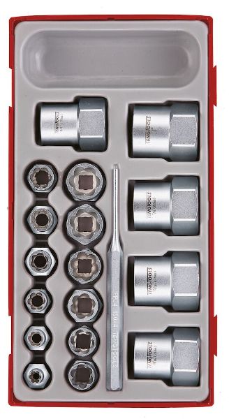 Picture of Teng Tools Stud Extractor Set TT1 18 Pieces - TTBE18